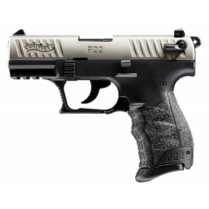 P22 3.42" Threaded 10 Round 22 Long Rifle Pistol - Black/nickel - Ca Compliant