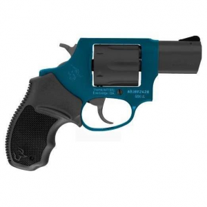 856 Ultra Lite 2" 6 Round 38 Special Revolver - Sky Blue/Black