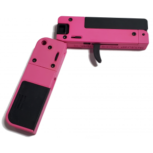 LIFECARD 3.3" Single Shot 22 Long Rifle Pistol - Prison Pink