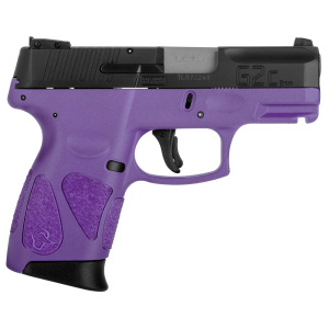 G2C Compact 3.2" 12 Round 9mm Pistol with 2 Magazines - Dark Purple/Black