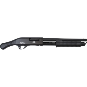 PF14 14.1" Smooth Bore 5 Round 12 Gauge Pump Action Shotgun - Black