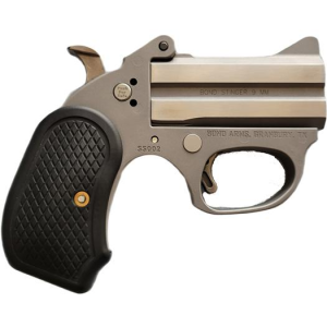 Honey B 3" 2 Round 38 Special Derringer - Matte Stainless/Black