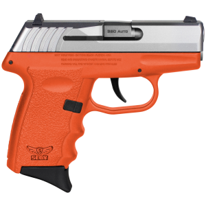 CPX-3 3.10" 10 Round 380 ACP Pistol - Orange/Stainless