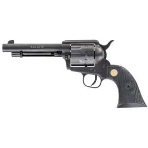 SAA 1873 5.50" 10 Round 22 Long Rifle Revolver - Blued/Black