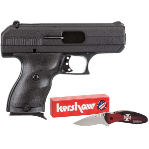 C9 with Hard Case and Knife 8 Round 9mm Pistol
