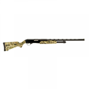 320 Field Compact 26" 5 Round 12 Gauge Pump Action Shotgun - Mossy Oak Shadow Grass