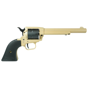 Rough Rider 6.5" 22 Long Rifle Revolver - Sabre Sand/Black Satin