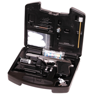 HP22A Range Kit with 10 Round 22 Long Rifle Rimfire Pistol - Satin Nickel