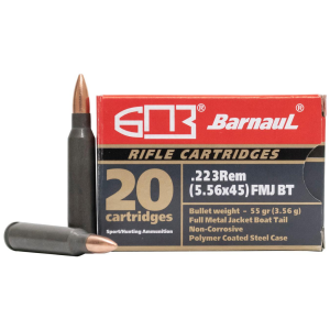 POLYCOATED Steel Case Full Metal Jacket 62 Gr 223 Remington Rifle Ammo - 500 Round Case 24607094860178 varnt-2binOcpBthFG36UTGbdPo0TeMR3