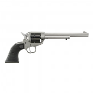 WRANGLER 7.5" 6 Round 22 Long Rifle Rimfire Revolver - Silver