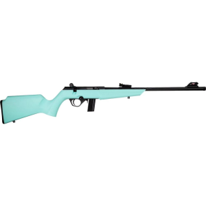 RB22 Compact 16" 10 Round 22 Long Rifle Bolt Action Rifle - Cyan