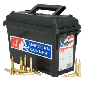 Hornady American Gunner Hollow Point Match 55 gr 5.56 NATO Rifle Ammo - 247 Round Box - $170.95 at The Real Grit