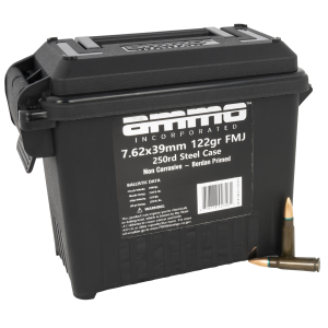 SIGNATURE Full Metal Jacket 122 Gr 7.62 X 39mm Rifle Ammo - 250 Round Box