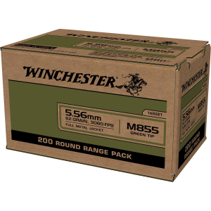 USA M855 Green Tip Full Metal Jacket 62 Gr 5.56 Nato Rifle Ammo