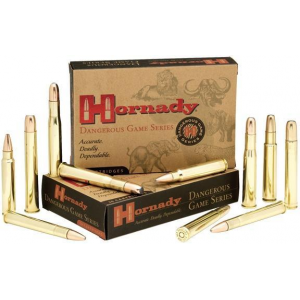 DANGEROUS Game Superperformance Solid Point 500 Gr 458 Winchester Magnum Rifle Ammo - 20 Round Box
