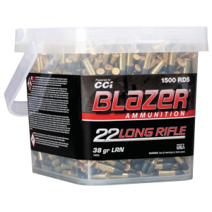 Cci Blazer Lead Round Nose 38 gr 22 Long Rifle Rimfire Ammo - $119.95 at The Real Grit