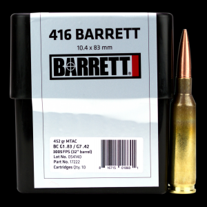 MATCH Grade Mtac 452 Gr 416 Barrett Rifle Ammo - 10 Round Box 816715018601 varnt-2b5OwCMDRdgNfjg3NncsYfSuXF0