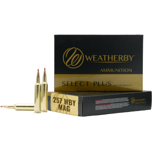 Weatherby Select Plus Hammer Custom 92 gr 257 Weatherby Magnum Rifle Ammo - 20 Round Box - $109.00 at The Real Grit