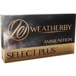 SELECT Plus Nosler Ballistic Tip 115 Gr 257 Weatherby Magnum Rifle Ammo - 20 Round Box