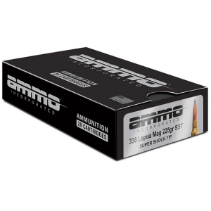 SST 225 gr 338 Lapua Magnum Rifle Ammo - 20 Round Box