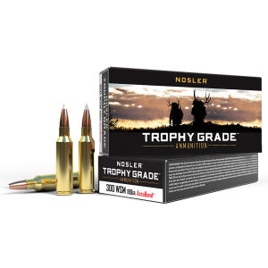 Trophy Grade AccuBond 180 gr 300 WSM Rifle Ammo - 20 Round Box