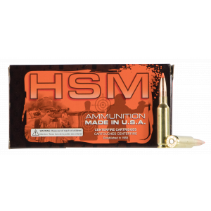 MATCH Boat Tail Hollow Point 90 Gr 223 Remington Rifle Ammo - 50 Round Box