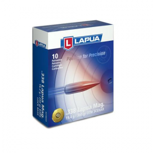 SCENAR Open Tip Match 300 Gr 338 Lapua Magnum Rifle Ammo - 10 Round Box