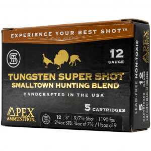 Turkey TSS Smalltown Hunting Blend #7.5/#9 3-1/2" 12 Gauge Shotgun Ammo - 5 Round Box