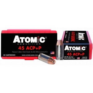 PISTOL Precision Craft Bonded Match Hollow Point 230 Gr 45 Acp+p Handgun Ammo - 50 Round Box
