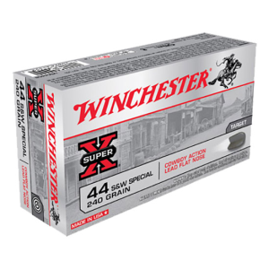 Winchester Super-X Cowboy Action Lead Flat Nose 240 gr 44 Special Handgun Ammo - 50 Round Box - $66.40 at The Real Grit