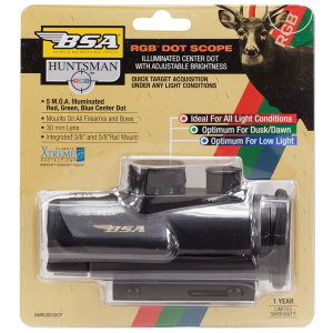 Huntsman 1x30mm 5 MOA Red Dot Sight