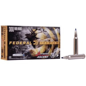 Premium Terminal Ascent 200 gr 300 Winchester Magnum Rifle Ammo - 20 Round Box