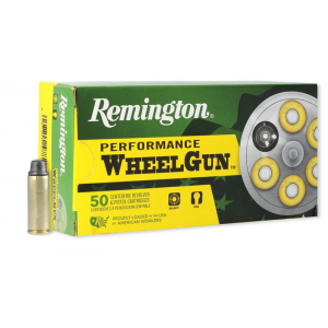 PERFORMANCE Wheelgun Lead Semi Wadcutter 225 Gr 45 Colt Handgun Ammo - 50 Round Box