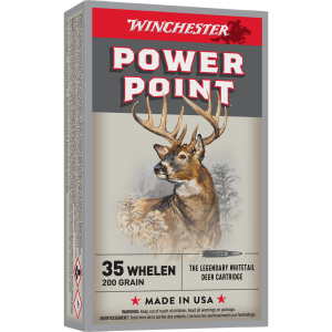 POWER-POINT 200 Gr 35 Whelen Rifle Ammo - 20 Round Box