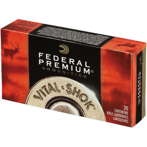 Premium Nosler Partition 130 gr 270 Winchester Rifle Ammo - 20 Round Box