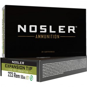EXPANSION Tip 55 Gr 223 Remington Rifle Ammo - 20 Round Box