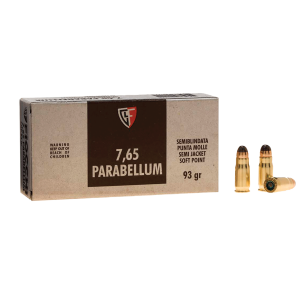 HERITAGE Semi-jacketed Soft Point 93 Gr 7.65 Mm Handgun Ammo - 50 Round Box