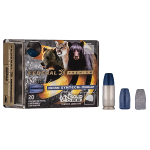 Federal Premium Solid Core Synthetic Flat Nose 300 gr 44 Magnum Handgun Ammo - 20 Round Box - $38.95 at The Real Grit
