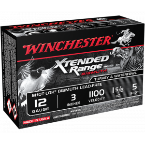 Xtended Range Bismuth #5 3" 12 Gauge Shotgun Ammo - 10 Round Box