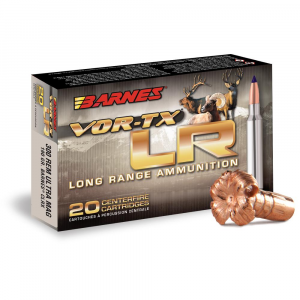 VOR-TX Long Range Ballistic Tip 127 Gr 6.5 Prc Rifle Ammo - 20 Round Box