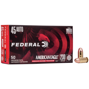 American Eagle Total Metal Jacket 230 gr 45 ACP Handgun Ammo - 50 Round Box