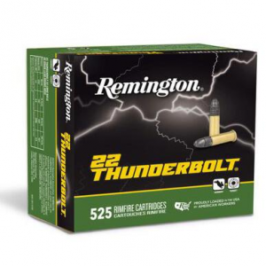 22 Thunderbolt Lead Round Nose 40 Gr 22 Long Rifle Rimfire Ammo - 525 Round Box