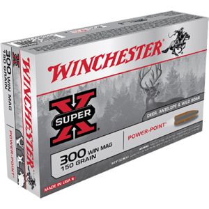 Power Point 150 gr 300 Winchester Magnum Rifle Ammo - 20 Round Box