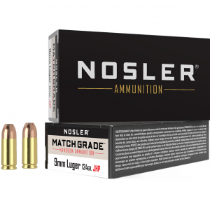 ASSURED Stopping Power Jacketed Hollow Point 124 Gr 9mm Handgun Ammo - 50 Round Box
