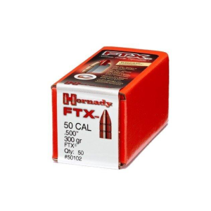 Hornady FTX 300 gr 50 Caliber Handgun Bullets - 50 Round Box - $44.95 at The Real Grit