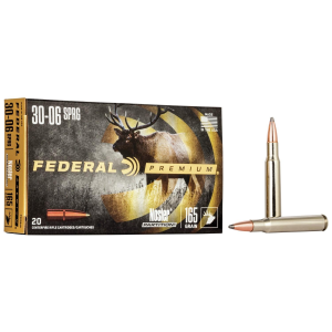 Federal Premium Nosler Partition 165 gr 30-06 Springfield Rifle Ammo - 20 Round Box - $42.95 at The Real Grit