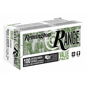 RANGE Value Pack Full Metal Jacket 115 Gr 9mm Handgun Ammo - 100 Round Box