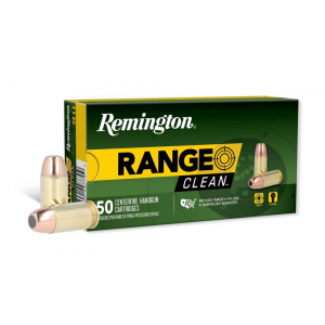 RANGE Clean Flat Nose Enclosed Base 230 Gr 45 Acp Handgun Ammo - 50 Round Box