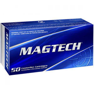 RANGE/TRAINING Full Metal Jacket Flat Nose 240 Gr 44 Magnum Handgun Ammo - 50 Round Box