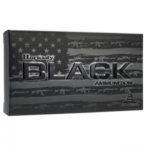 BLACK Boat Tail Hollow Point 105 Gr 6mm Creedmoor Rifle Ammo - 20 Round Box